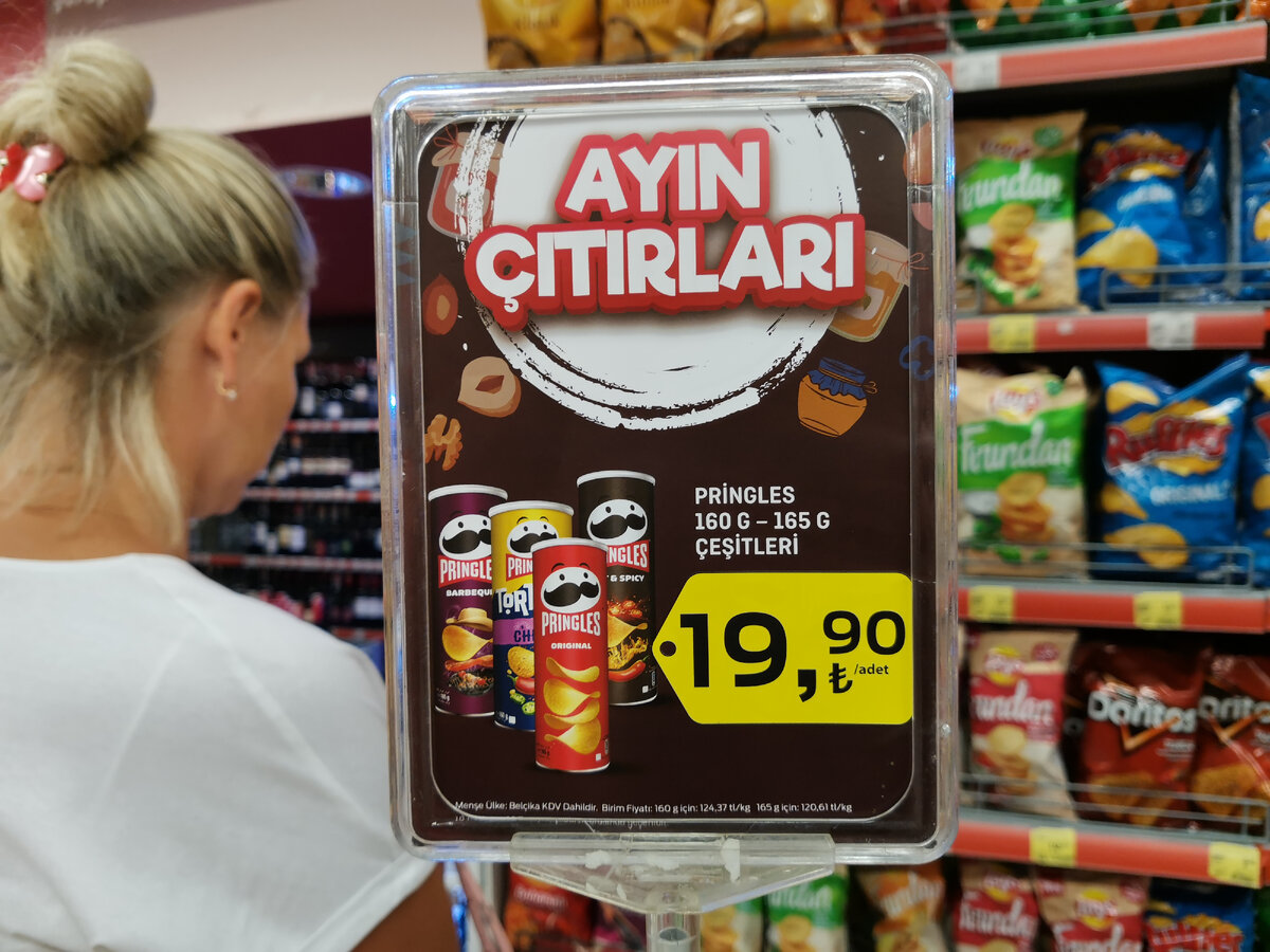 Немного в шоке от цен в Турции
