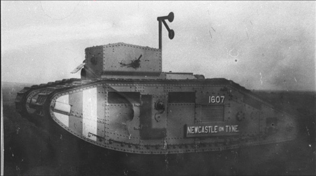 Быстрые британские танки. Часть 6. Medium Mark B. 1918. "Ромб" в среднем классе