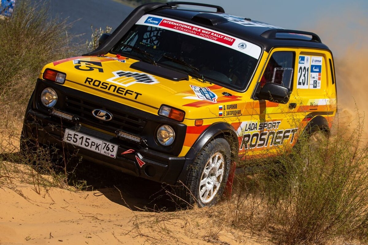 Lada Niva Legend ралли