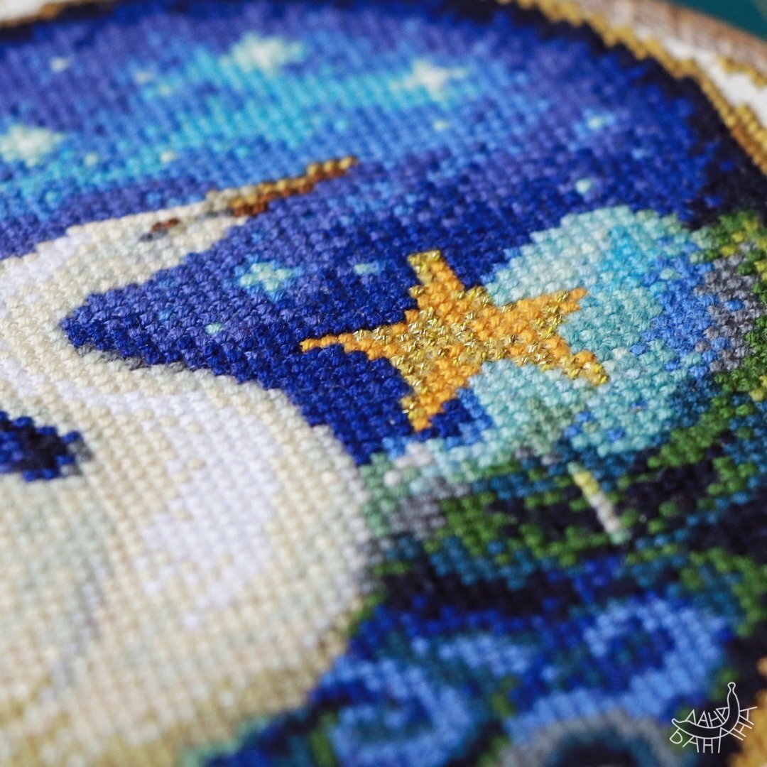 Вкрапление металлика добавляет загадочности и волшебства