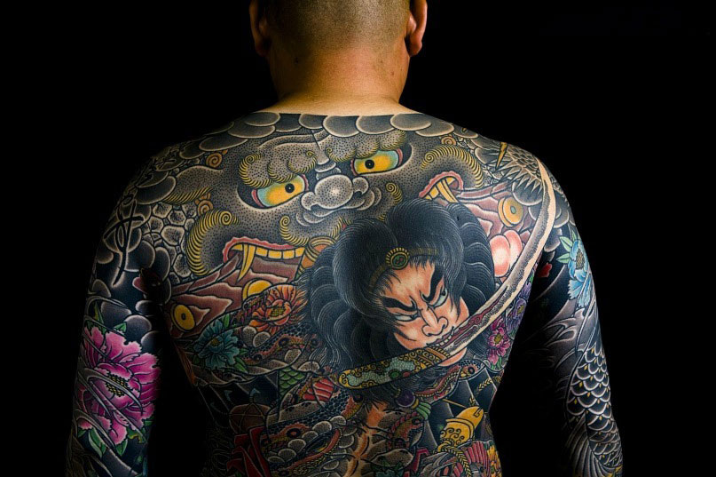 Фотографии татуировок в японском стиле.