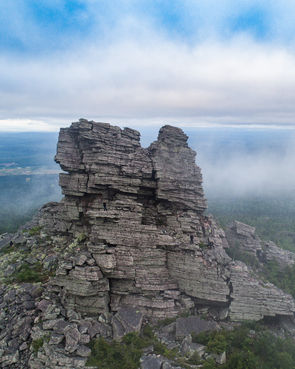 Помянённый (Колчимский камень), Красновишерский район, север Пермского края