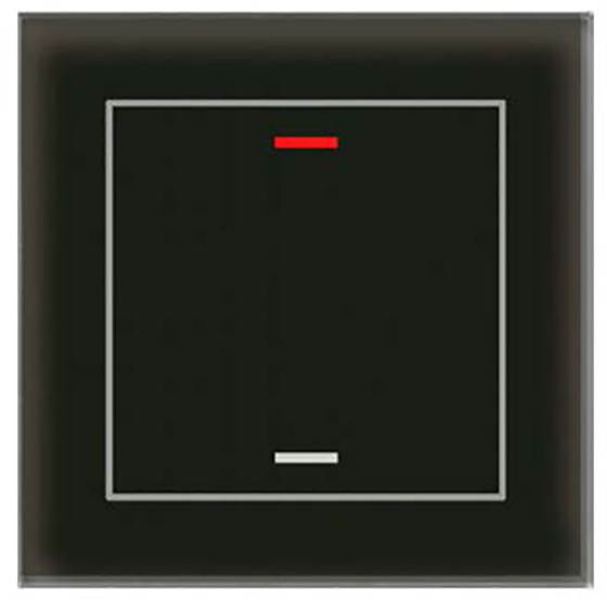 Стильный выключатель из стекла MDT Glass Push Button II Lite