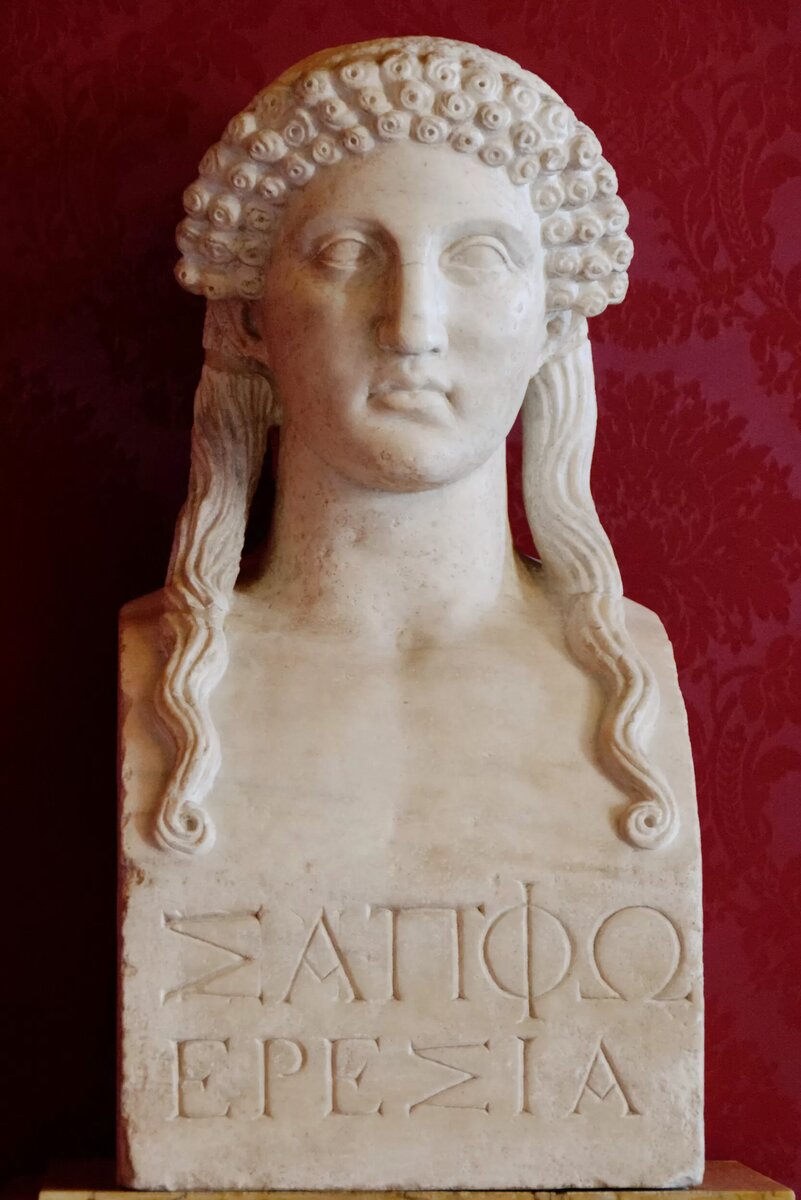 Bust of Sappho in the Capitoline Museum, Rome. Источник: Wikimedia Commons