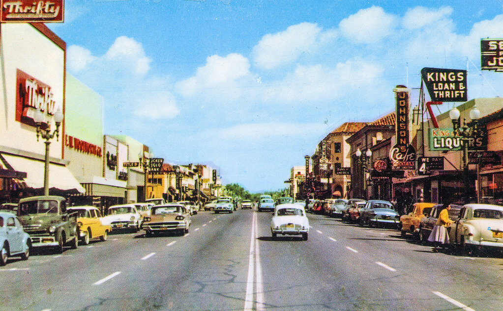 Хэнфорд, Калифорния, 1950-е годы