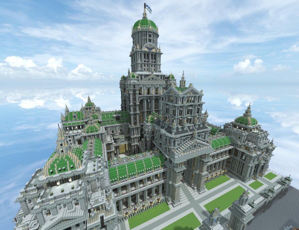 Minecraft постройки достопримечательности