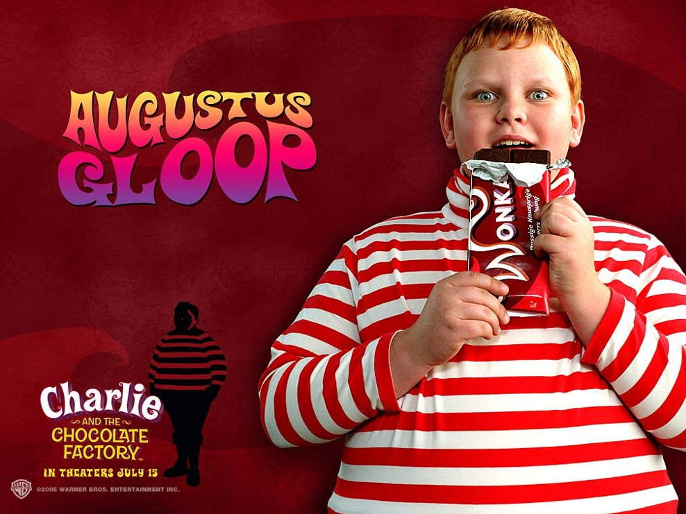 Постер к фильму "Чарли и шоколадная фабрика" 2005 год