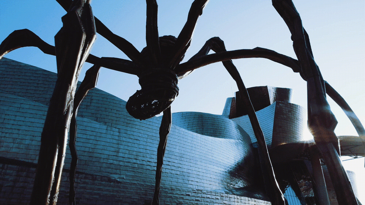 Я была в Бильбао, самом крупном городе Страны Басков, но у меня есть только видео)