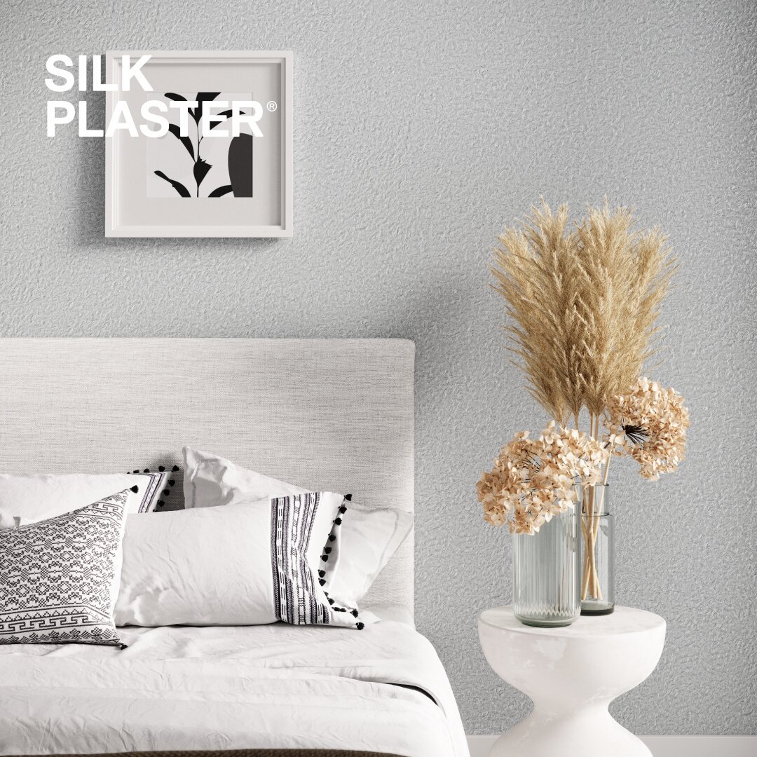 В интерьере шелковые обои SILK PLASTER Art Design 237