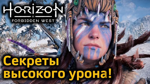 Horizon Forbidden West | Как повысить урон | И что для этого нужно | 8 принципов высокого урона