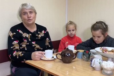     Надежда Михайловна из Горловки ©Скриншот