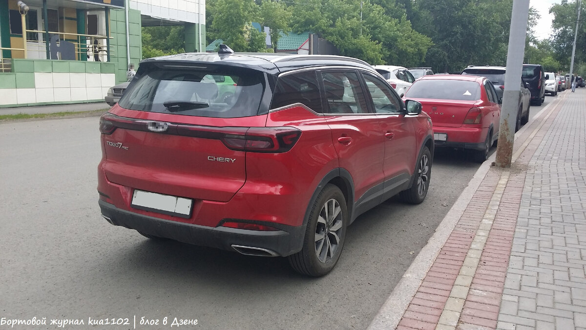 За 2,5 миллиона рублей сейчас можно купить кроссовер Chery Tiggo 7 Pro. Автор фотографии kua1102