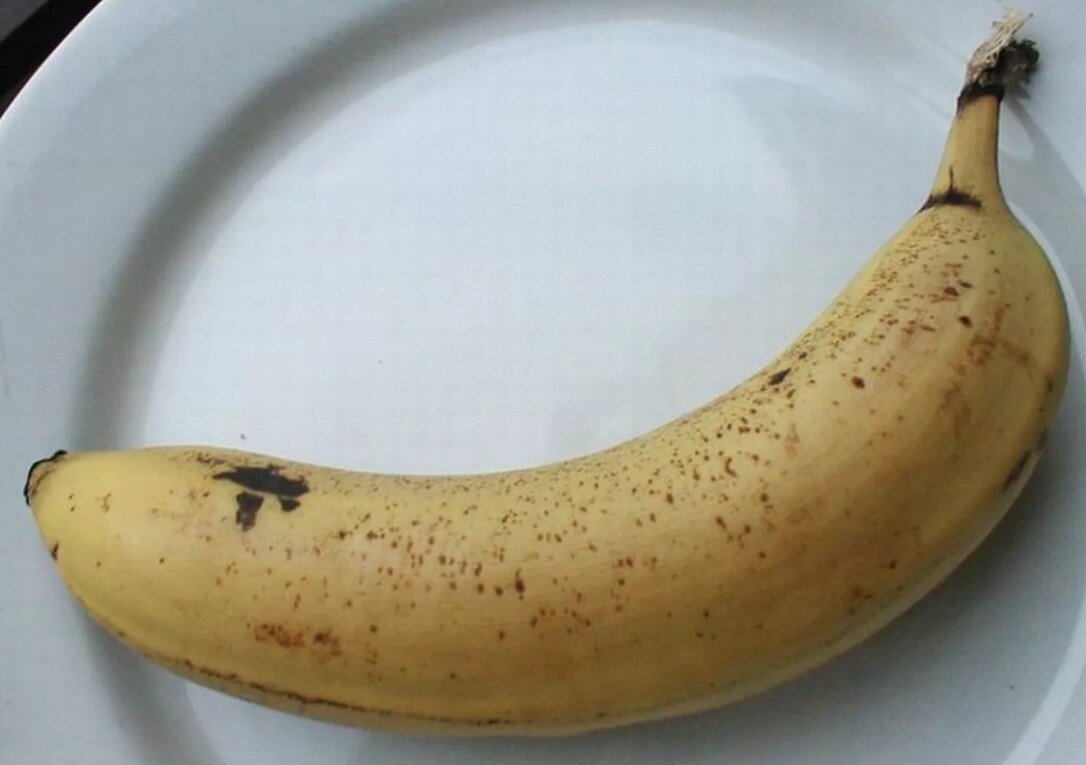 Фото очищенного банана