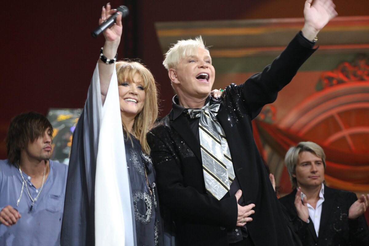    Алла Пугачева и Борис Моисеев