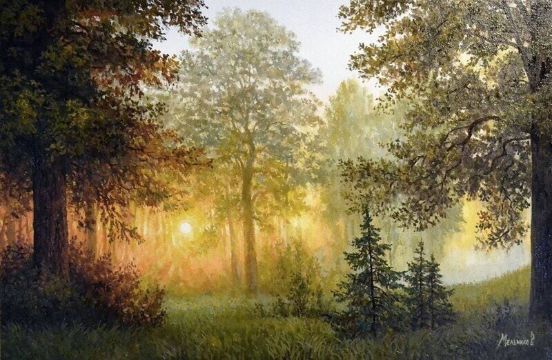 Художник Алексей Мельников