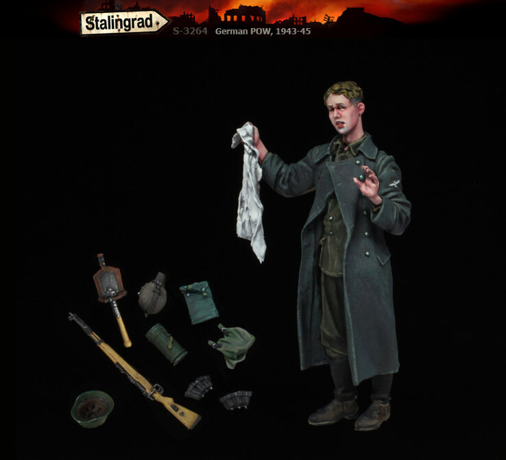 Сдающиеся немцы от Сталинграда, Камаз "Мастер" от Звезды в 43 и 72 масштабах, свежая порция от АДВ и другие новинки сборных моделей.