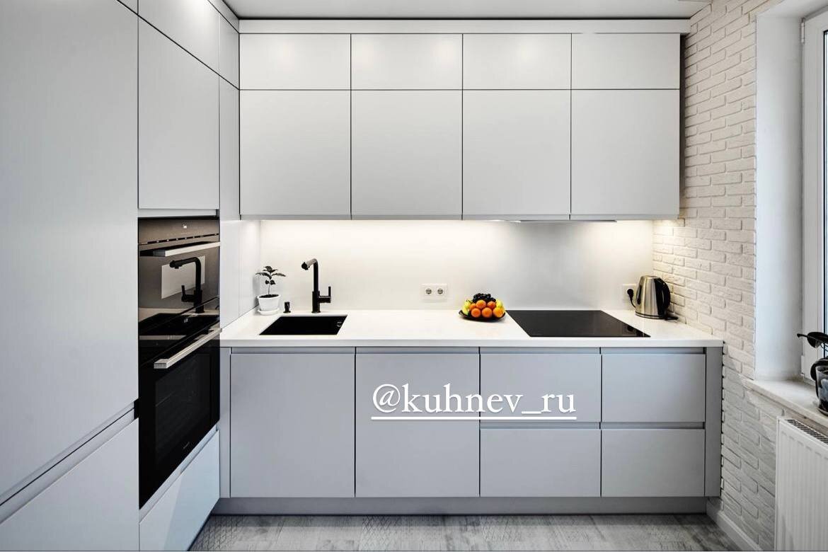 Кухня от Кухнев. Фото после сборки