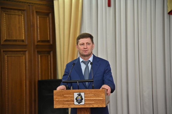 Фото: правительство Хабаровского края. Сергей Фургал в должности губернатора региона