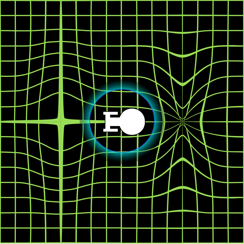 Работа варп-двигателя.