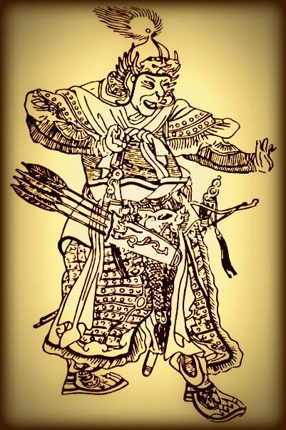 Предположительно - Сабудай. Китайский рисунок. яндекс картинки.