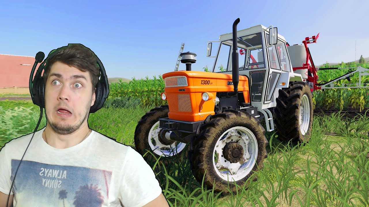 Посадил Целое Поле Кукурузы - Ферма Растет - Farming Simulator 2019