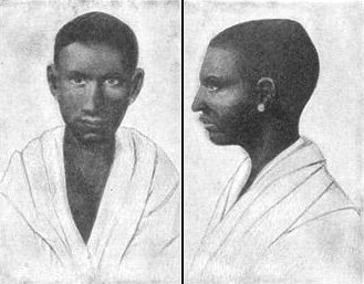 Так раньше рисовали фалашей европейские путешественники.