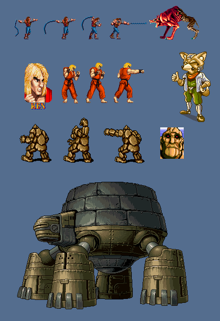 
Наивысшая точка развития pixel art’а в видеоиграх. Хотя официально апогей приписывают 2-му и 3-му поколениям, на мой взгляд он пришёлся несколько позже. Именно на приставках 4-го поколения (Sega MD, SNES, TurboGrafx-16 и Neo Geo) вышли игры с самой красивой и безупречной по технике пиксельной графикой. Это несмотря на то, что технология наступала на пятки и повсеместно предпринимались попытки ввести в игры full motion video, а также спрайты, созданные на основе фотографий, видеоматериалов и заранее визуализированных 3D-моделей.