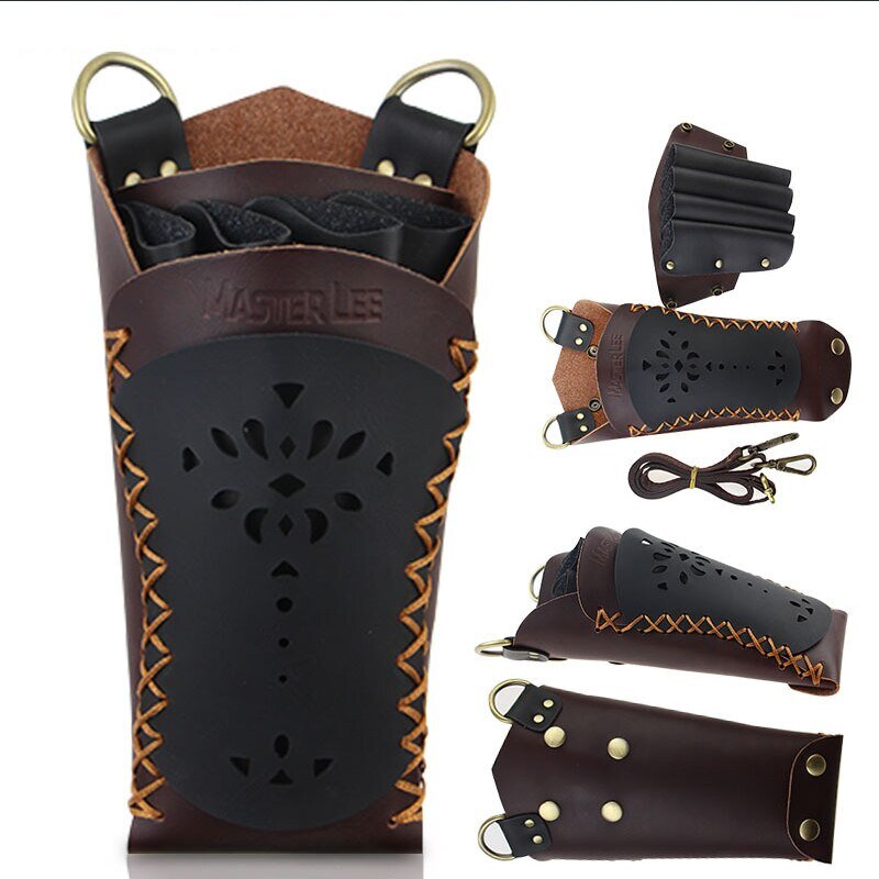 Наручи кожаные