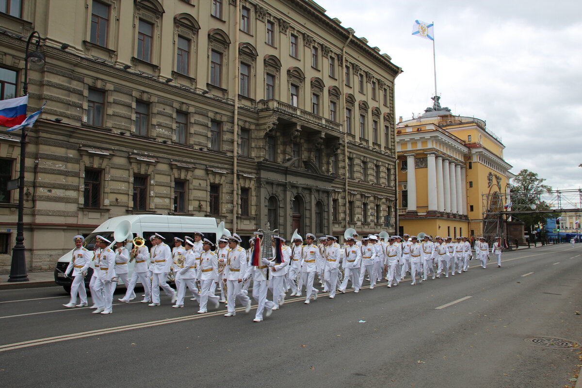 День военно морского флота СПБ