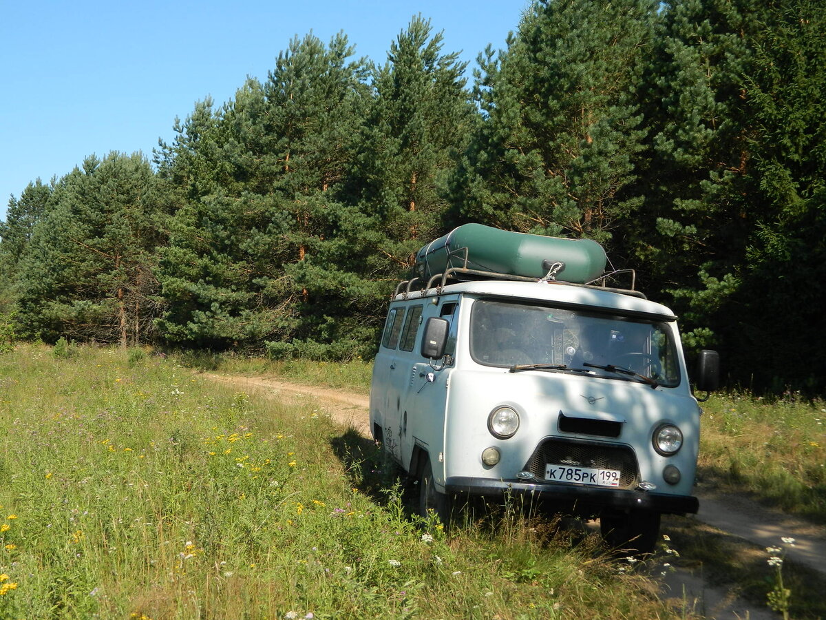 Первая остановка на реке.