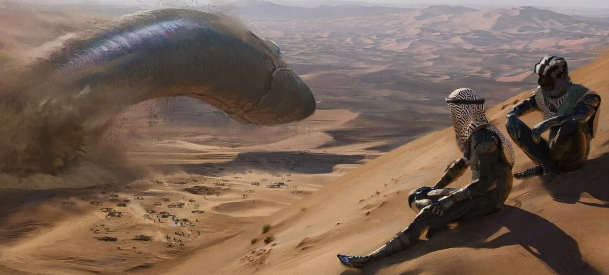 кадр из фильма "Дюна" 2021 год 