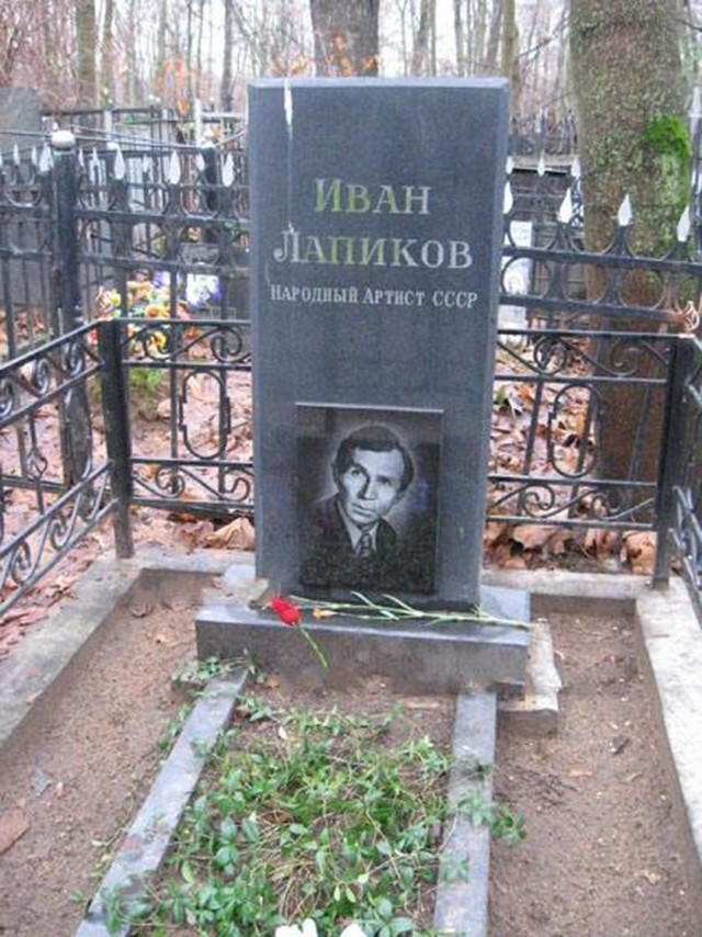 Где нашли свой последний приют ушедшие актёры фильма 