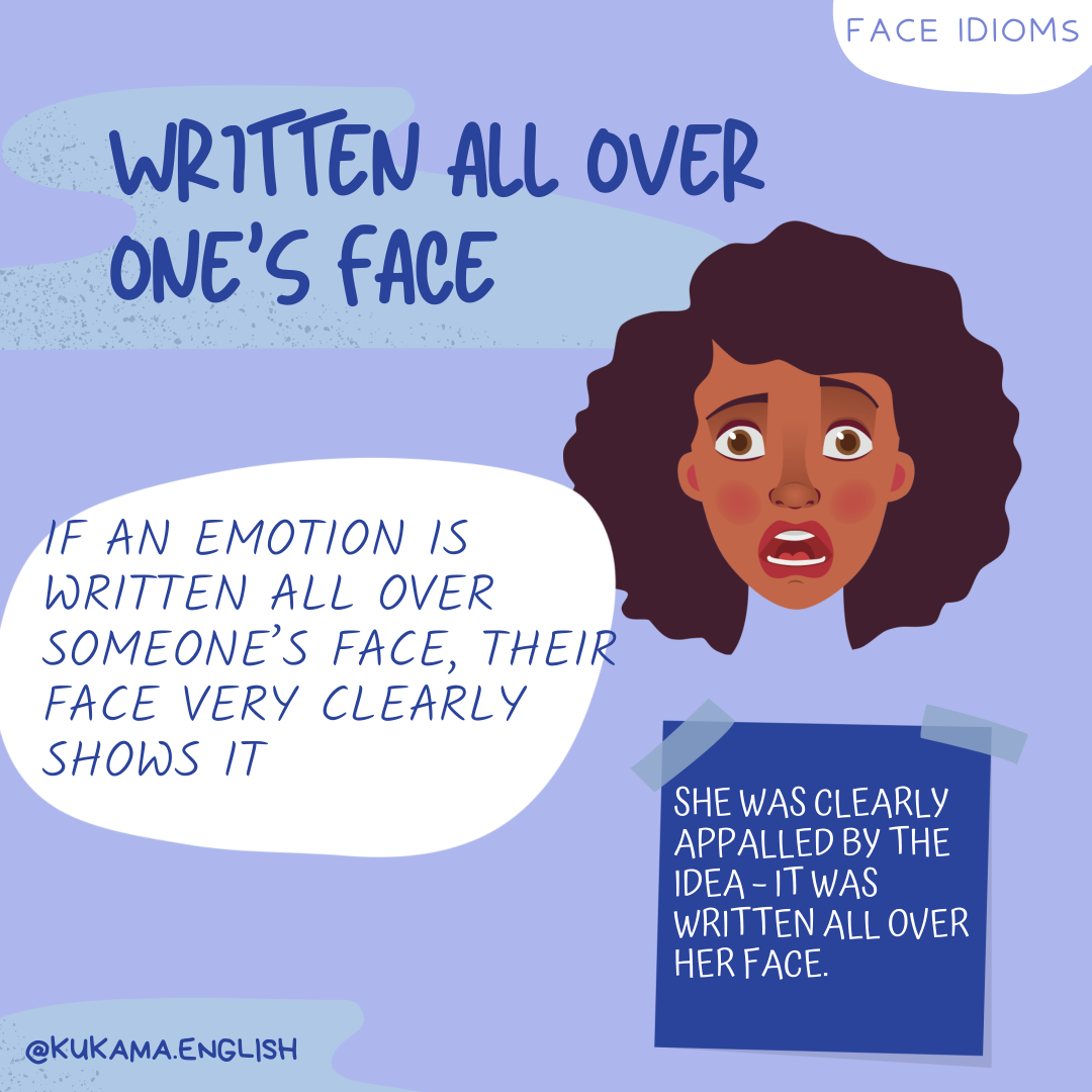 FACE IDIOMS | кукама.инглиш | Дзен