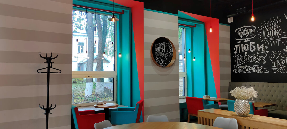 Интерьер кафе