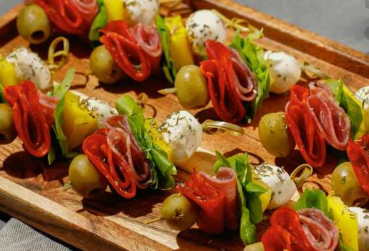 Готовый вариант Праздничных шпажек