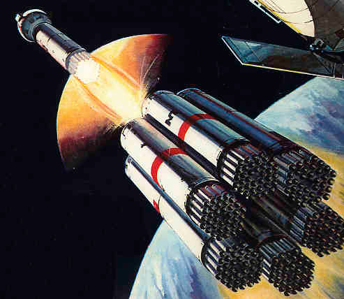 Ракета-носитель OTRAG. Концепция Лутца Кайзера