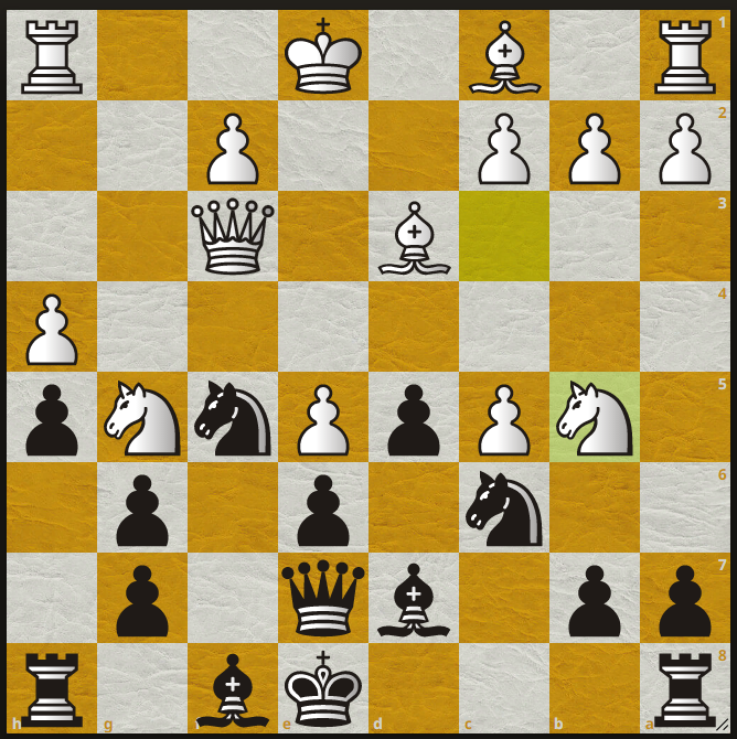 Ход чёрных. Сможешь решить?