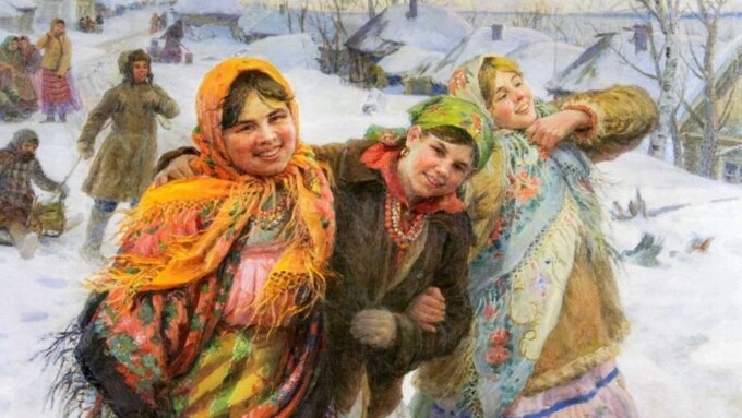 Святки – самая веселая пора в календаре/ © amic.ru