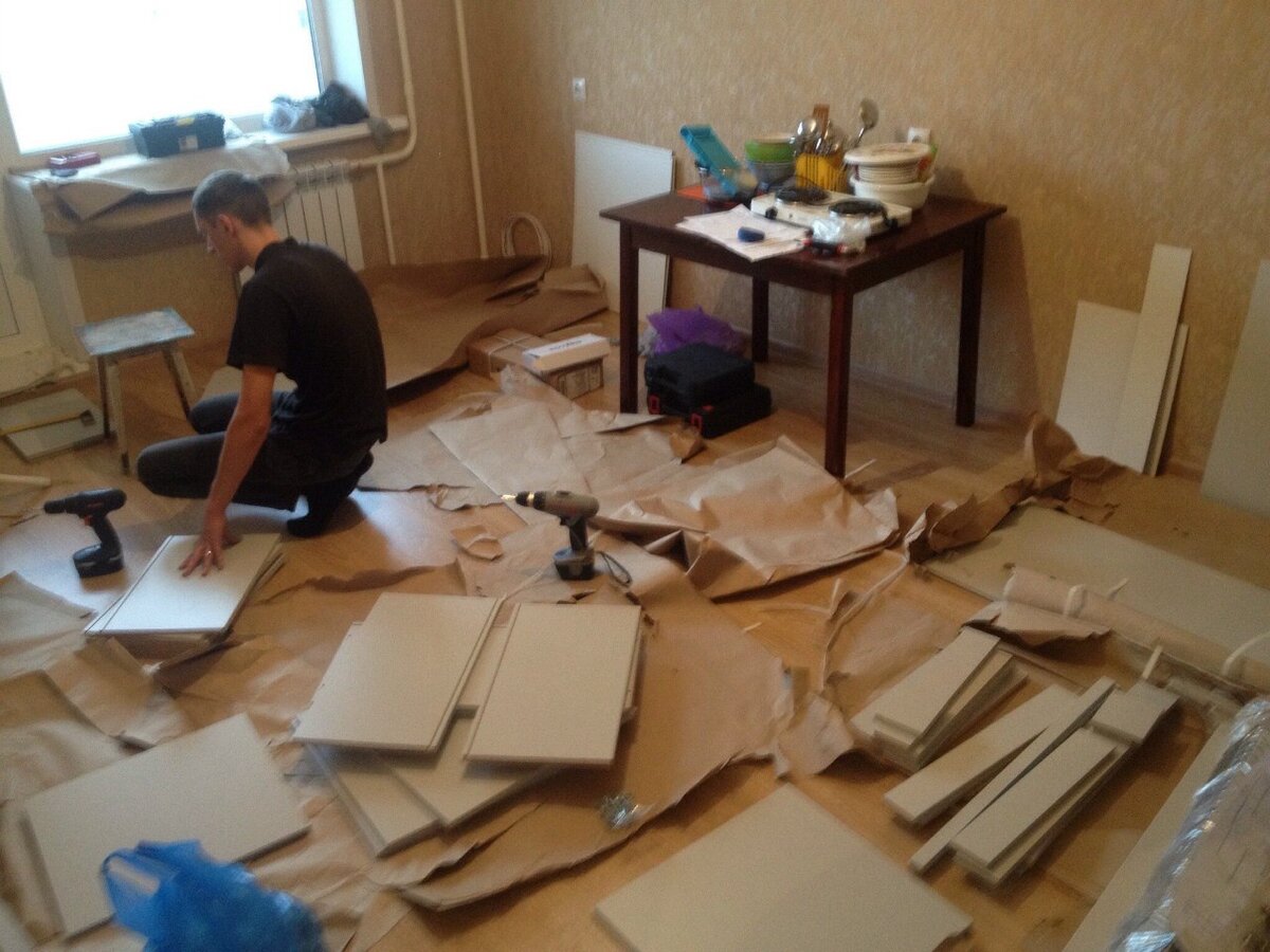 Наша первая кухня на заказ