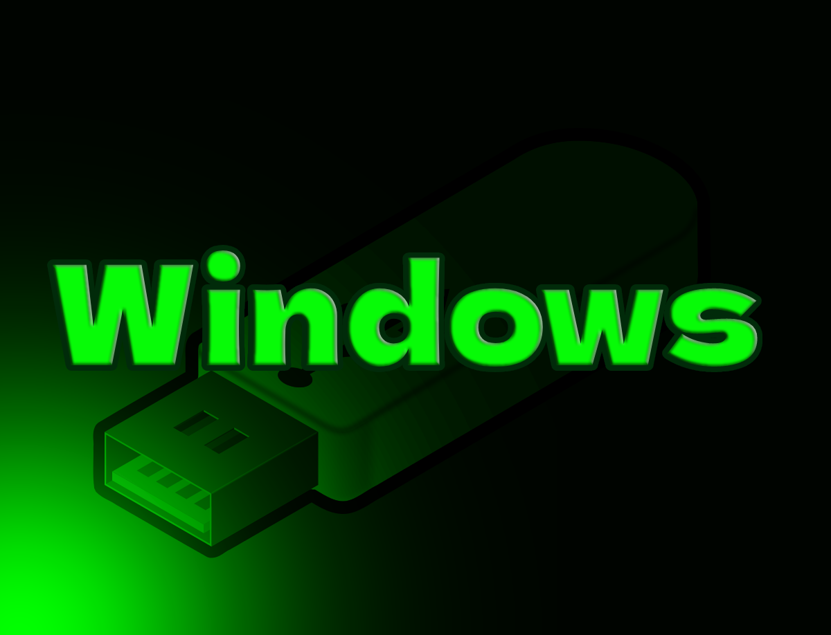 Как создаётся загрузочная флешка windows