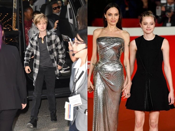 Анджелина и Шайло Джоли. Фото: Legion-Media, Getty Images