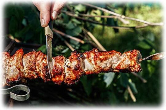    Приготовление шашлыка губит лёгкие