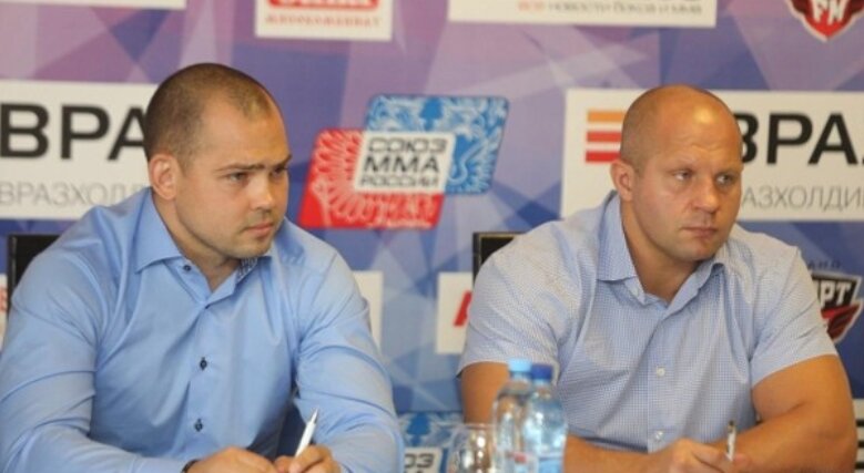 Радмир Габдулин и Федор Емельяненко в Союзе ММА России