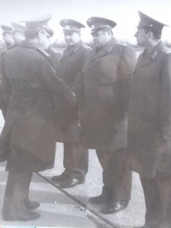 В годы службы, 1990-е гг.