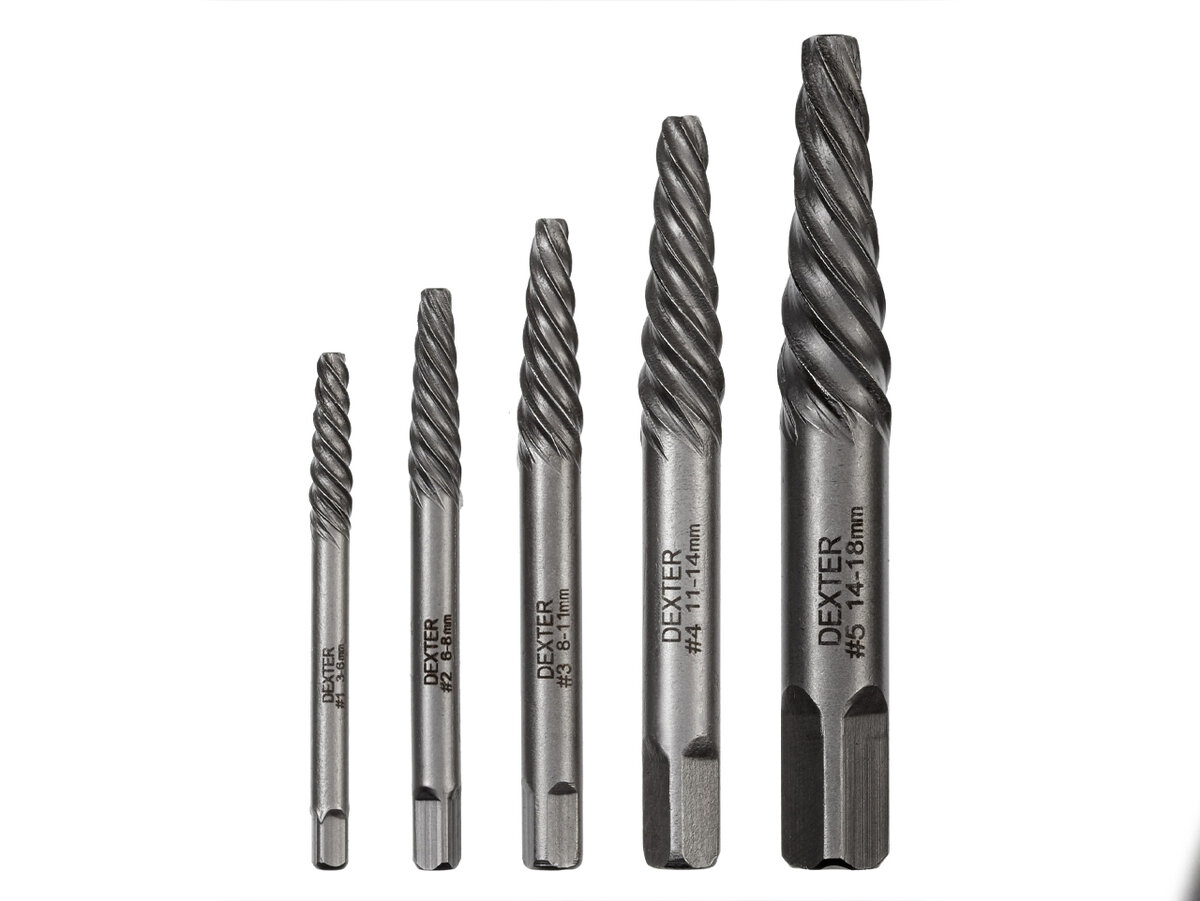 Экстрактор для извлечения испорченного крепежа - болтов, шпилек или, как в моем случае, свечей зажигания