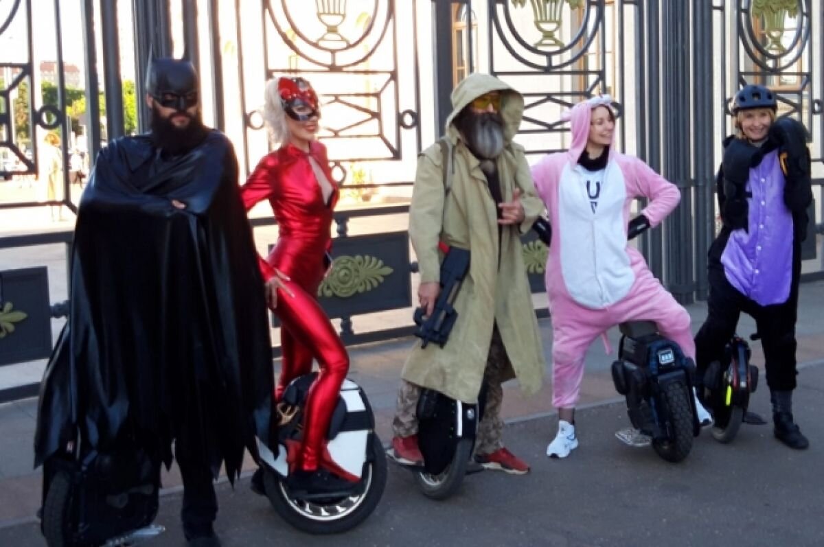    Экопробег на моноколесах. Трое энтузиастов стартовали из Москвы до Байкала