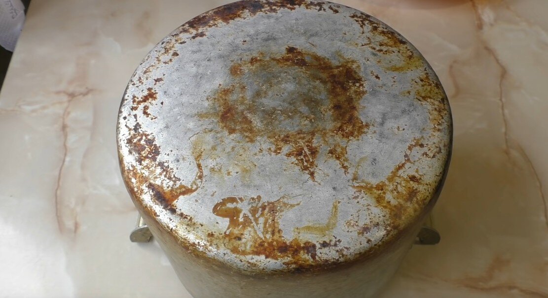 Кастрюля до чистки