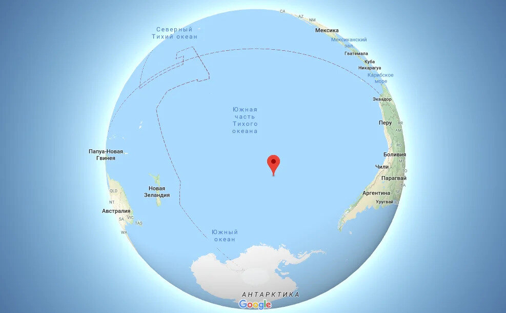 Самый удаленный. Точка Немо в тихом океане. Точка Немо в тихом океане на карте. Полюс недоступности в тихом океане. Кладбище космических кораблей в тихом океане на карте.