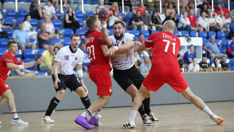 Гандбольный матч в Ставрополе