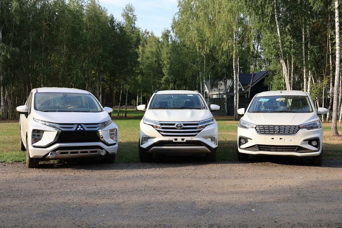 MITSUBISHI XPANDER, SUZUKI ERTIGA И TOYOTA RUSH не дорого кроссоверы в  тройном тесте! | AUTOMPS | Дзен